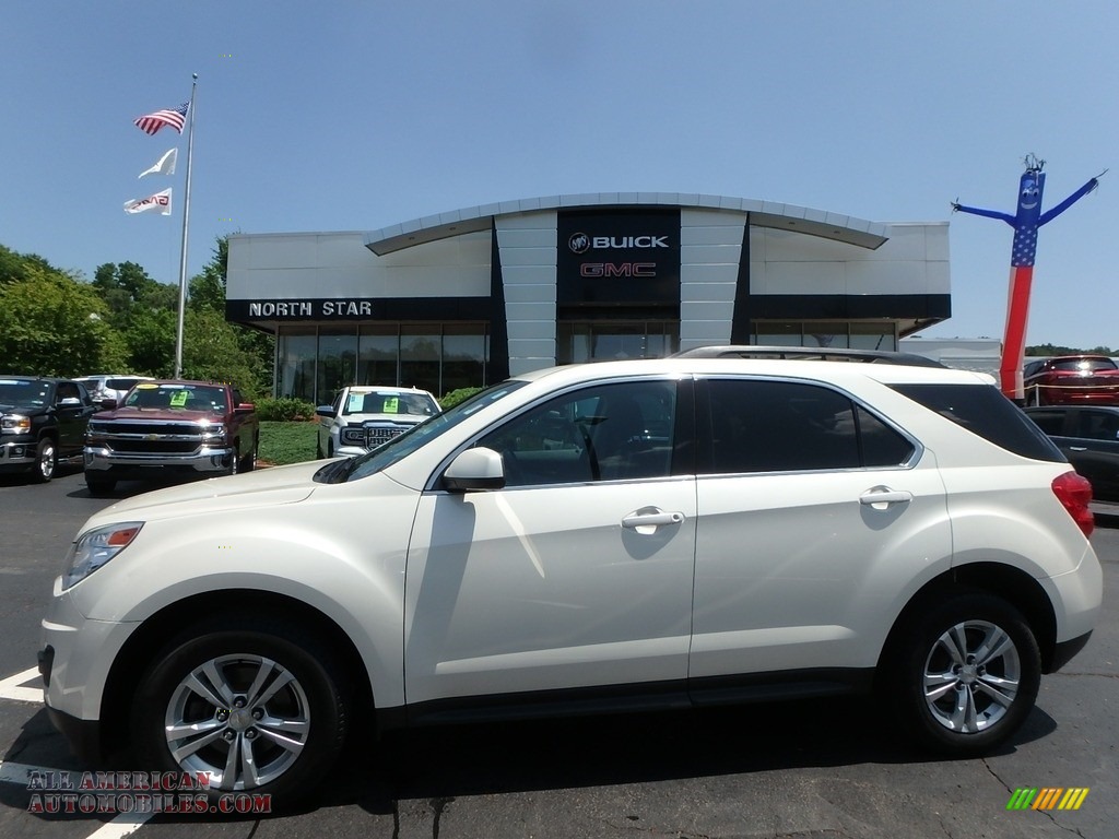 2014 Equinox LT AWD - White Diamond Tricoat / Light Titanium/Jet Black photo #1