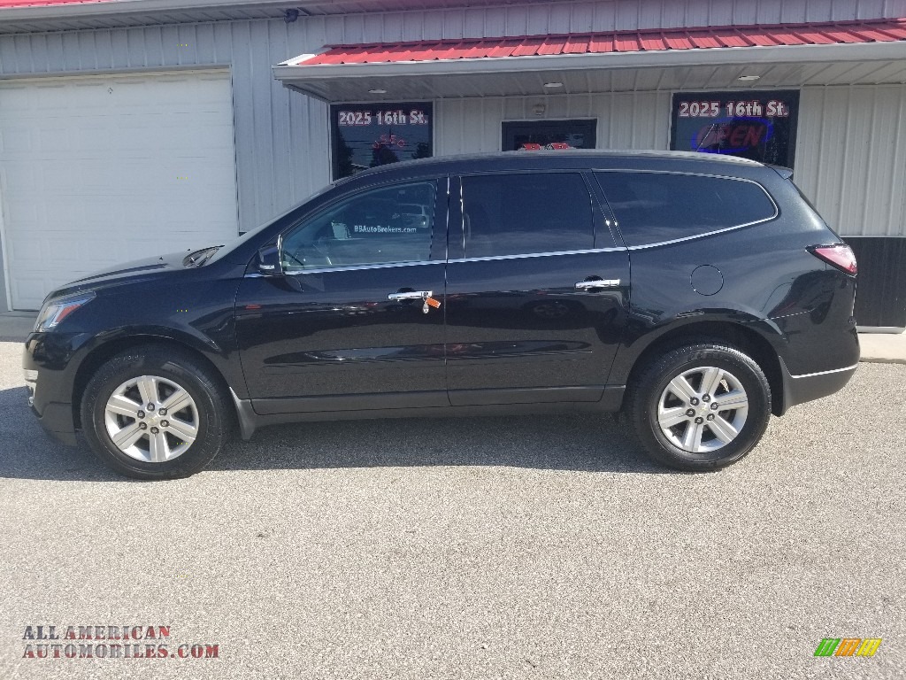 2014 Traverse LT AWD - Black Granite Metallic / Dark Titanium/Light Titanium photo #1