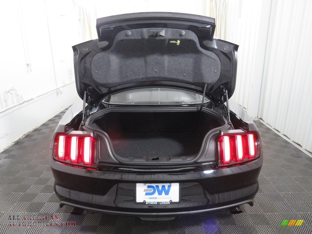 2017 Mustang EcoBoost Premium Coupe - Shadow Black / Ebony photo #13