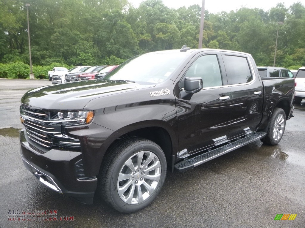 Havana Brown Metallic / Jet Black/Umber Chevrolet Silverado 1500 High Country Crew Cab 4WD