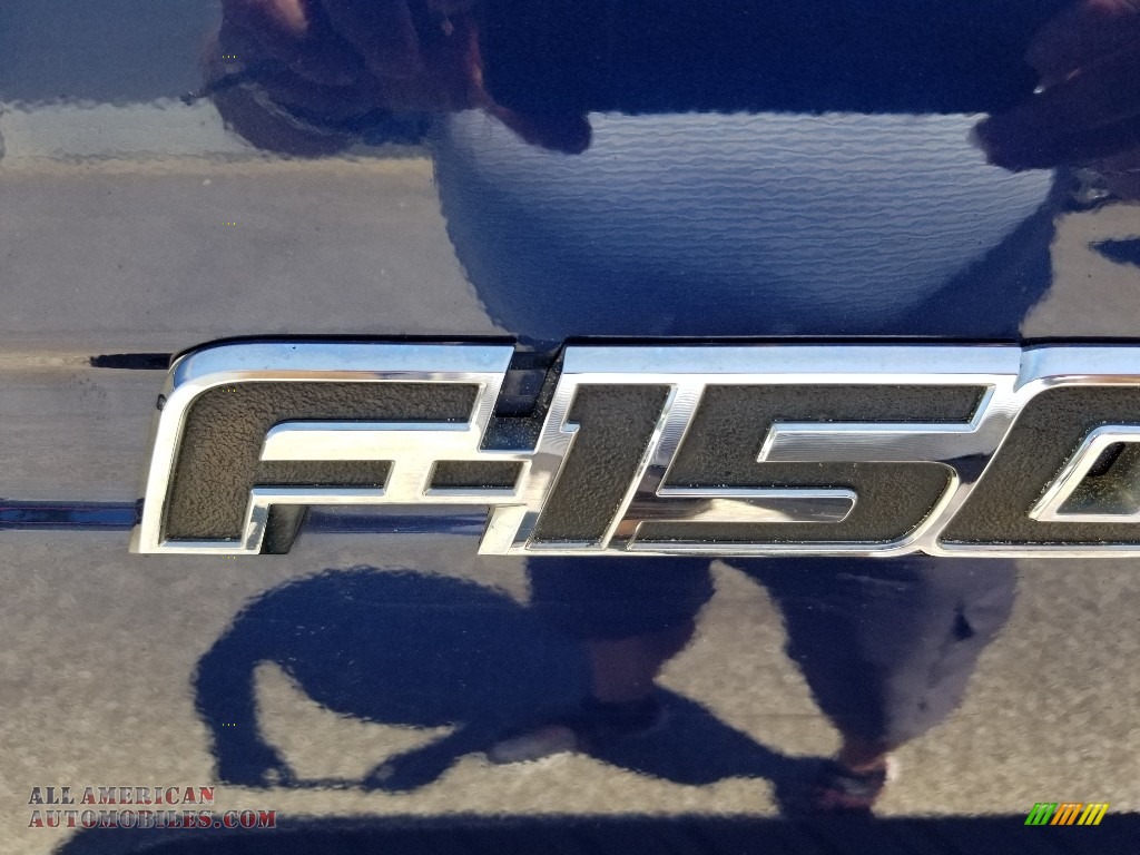2012 F150 XLT SuperCab 4x4 - Blue Flame Metallic / Steel Gray photo #9