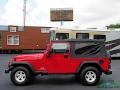 Jeep Wrangler Unlimited 4x4 Flame Red photo #2