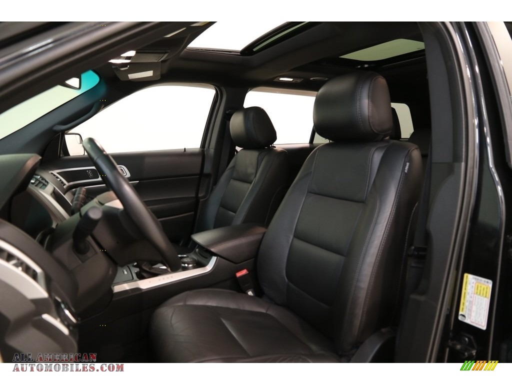 2014 Explorer XLT 4WD - Tuxedo Black / Charcoal Black photo #6