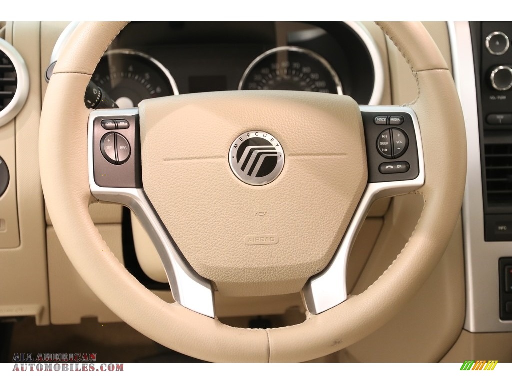 2010 Mountaineer V6 AWD - White Suede / Camel photo #8