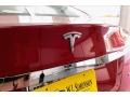 Tesla Model S P85 Performance Red Tesla Multi-Coat photo #27