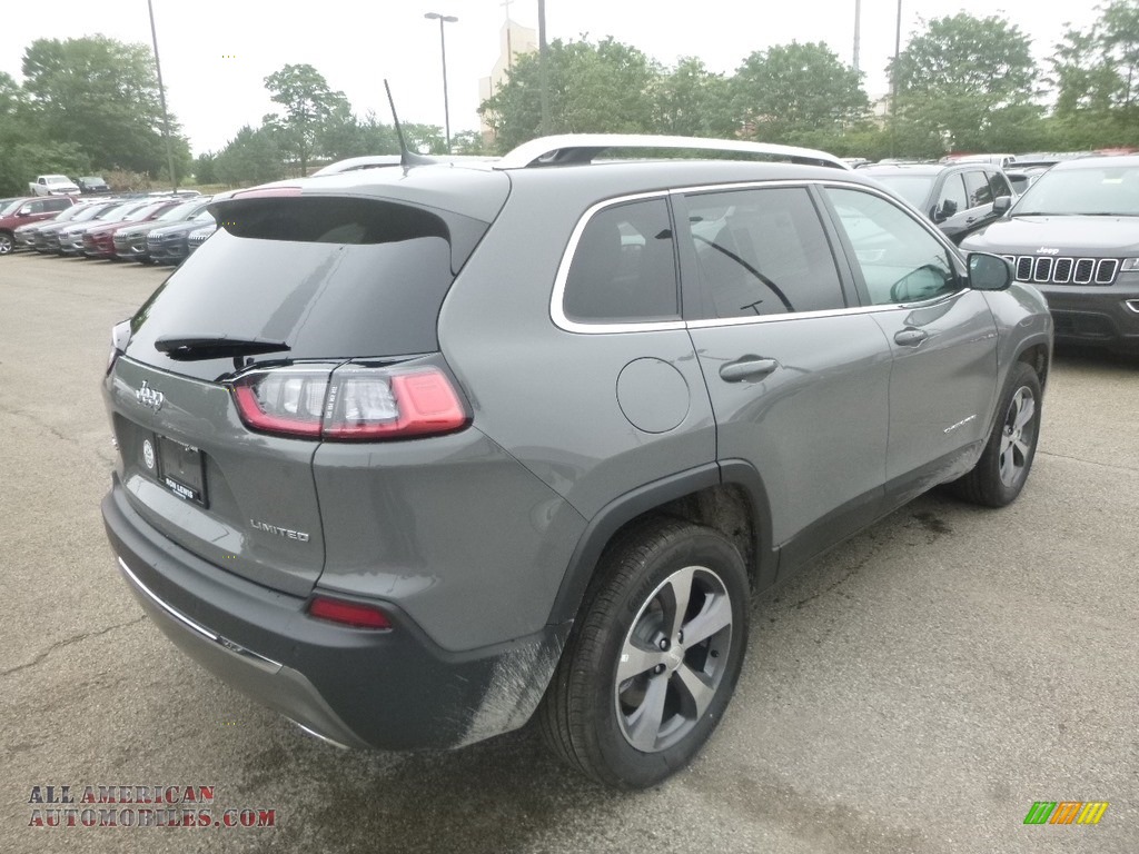 2019 Cherokee Limited 4x4 - Sting-Gray / Black photo #5
