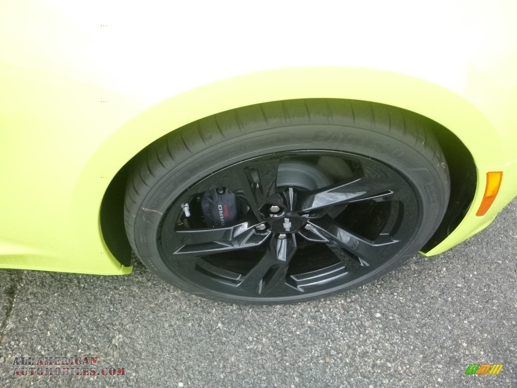 2019 Camaro SS Coupe - Shock (Light Green) / Jet Black photo #9