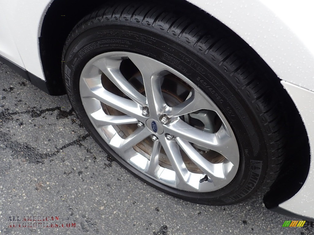 2018 Taurus Limited AWD - White Platinum / Charcoal Black photo #9