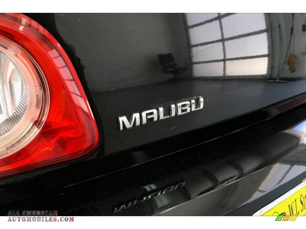 2008 Malibu LTZ Sedan - Black Granite Metallic / Ebony/Brick Red photo #7