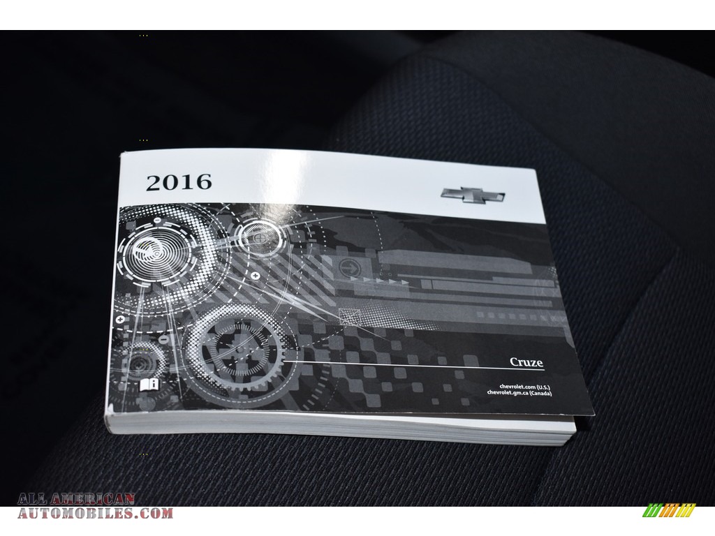 2016 Cruze LT Sedan - Silver Ice Metallic / Jet Black photo #16