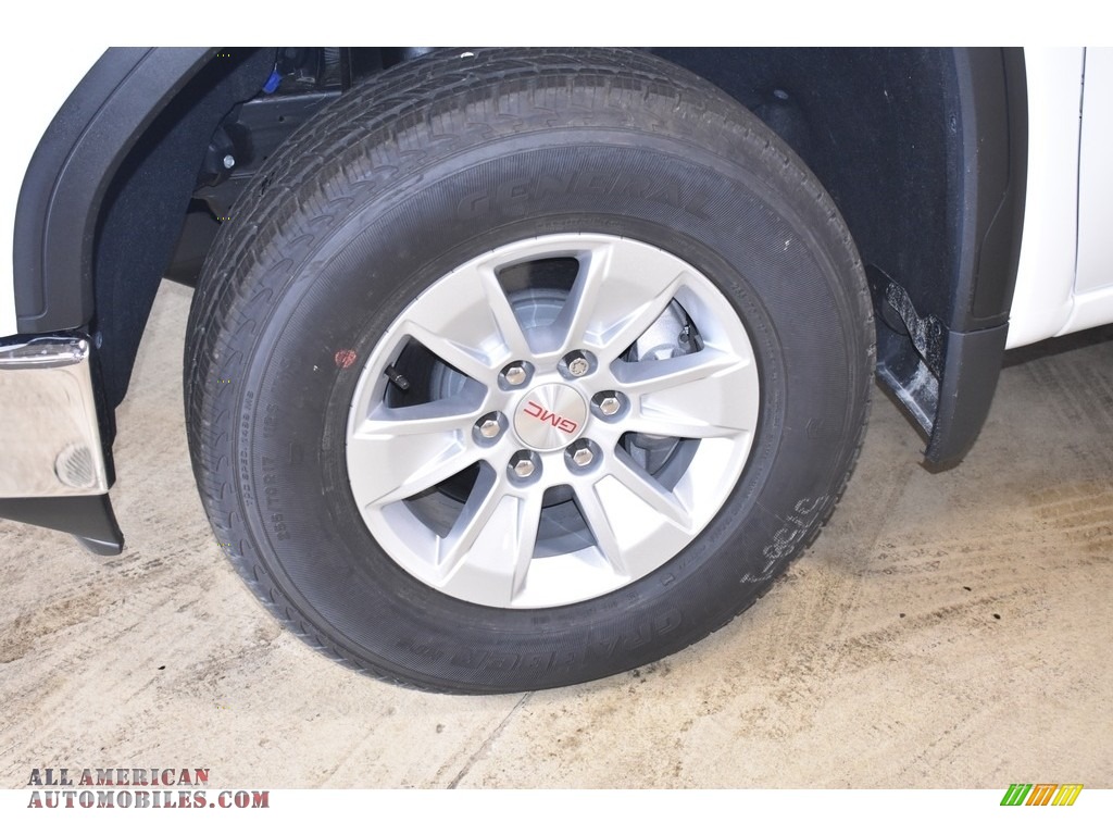 2019 Sierra 1500 SLE Double Cab 4WD - Summit White / Jet Black photo #5