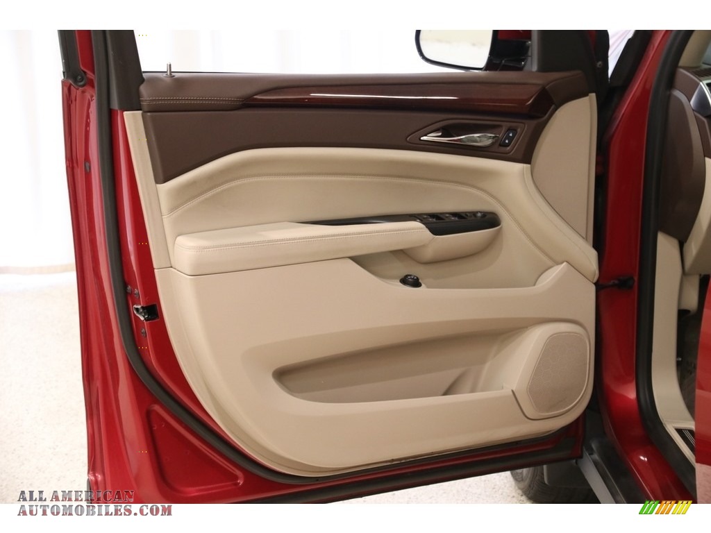 2015 SRX Performance AWD - Crystal Red Tintcoat / Shale/Brownstone photo #4