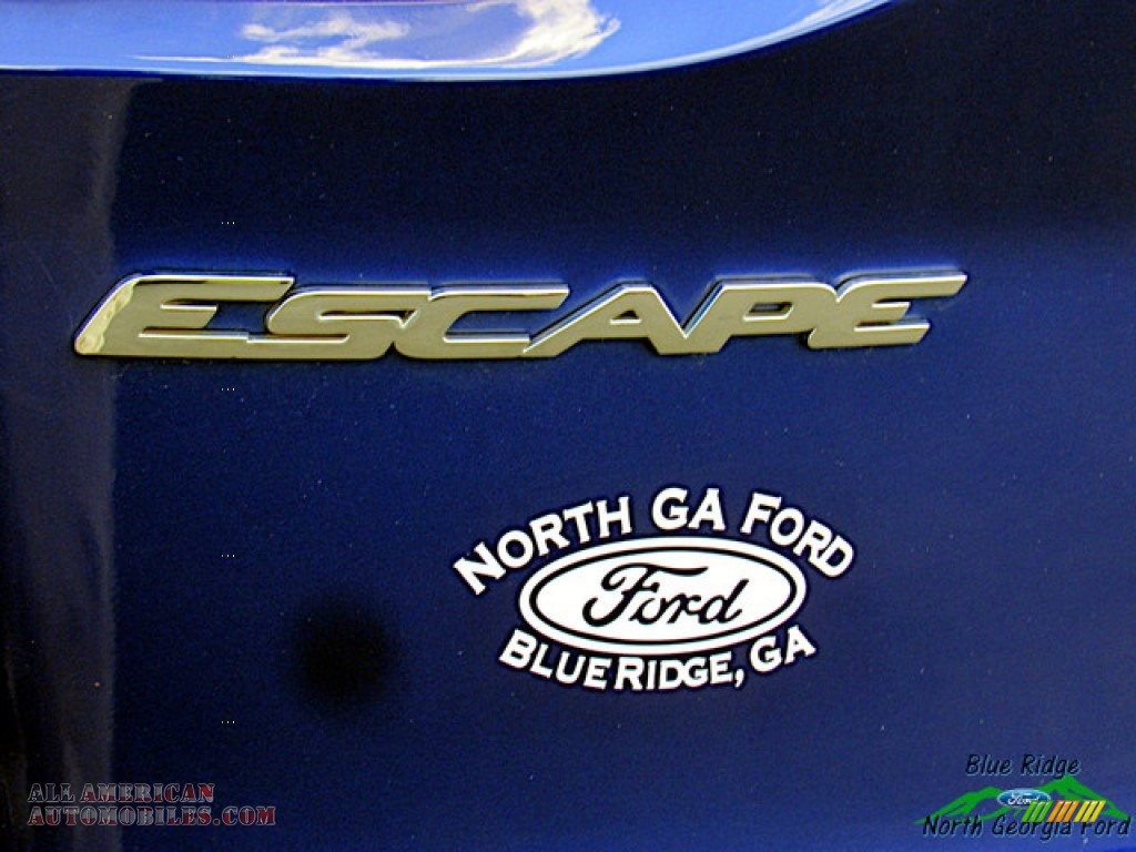 2013 Escape SE 1.6L EcoBoost 4WD - Deep Impact Blue Metallic / Charcoal Black photo #33