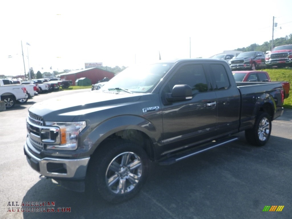 Stone Gray / Earth Gray Ford F150 XLT SuperCab 4x4