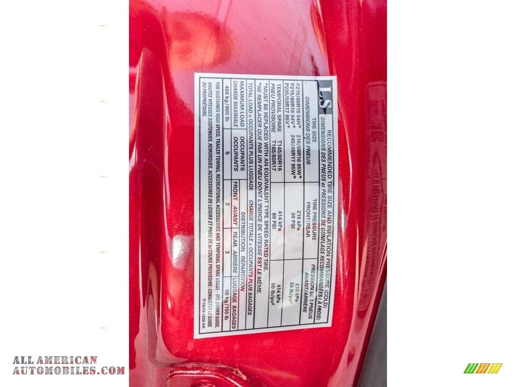 2002 LS V8 - Autumn Red Metallic / Light Graphite photo #34