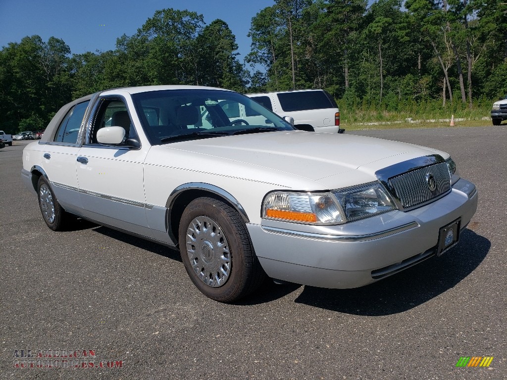 Vibrant White / Light Flint Mercury Grand Marquis GS