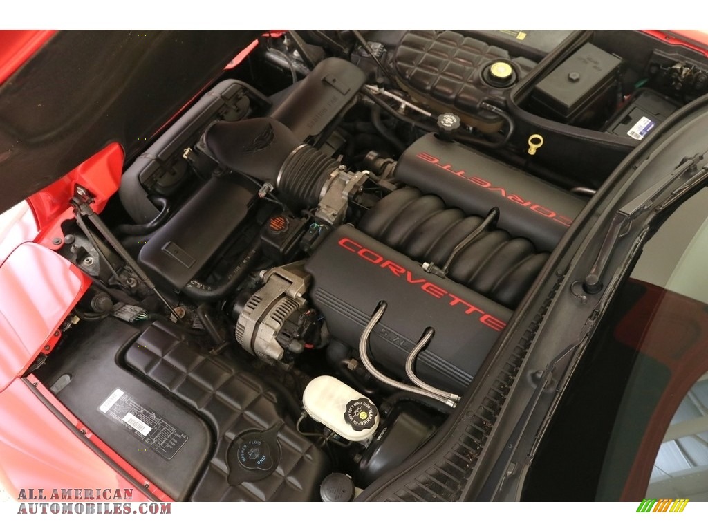 1998 Corvette Coupe - Torch Red / Black photo #17