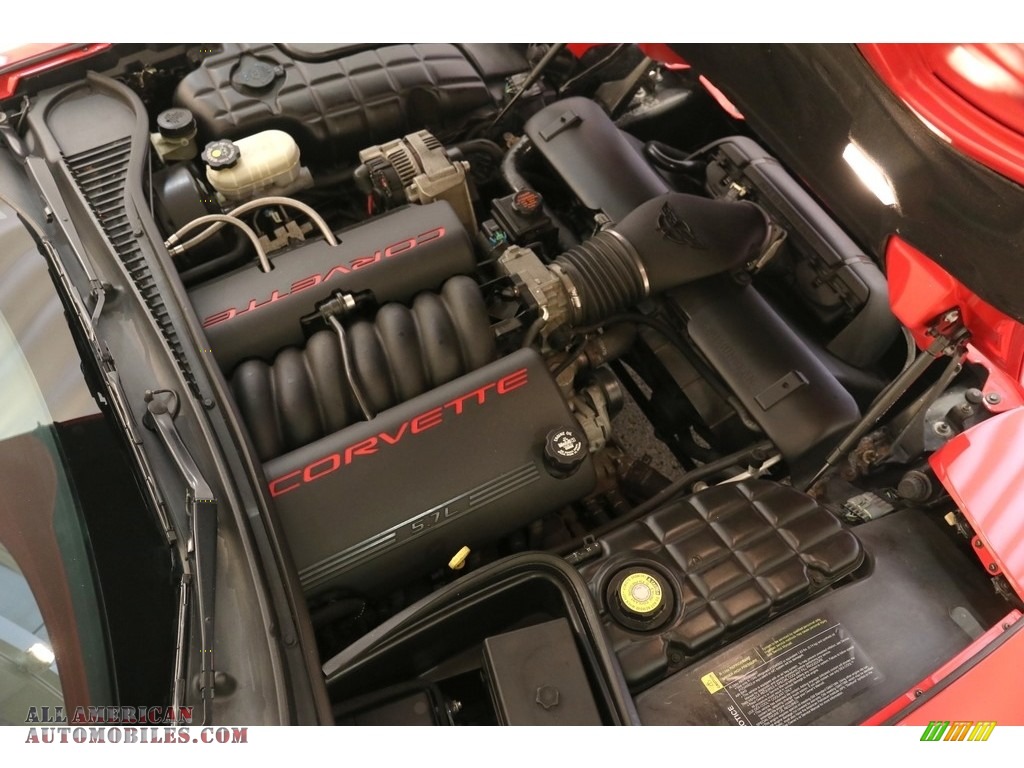 1998 Corvette Coupe - Torch Red / Black photo #18