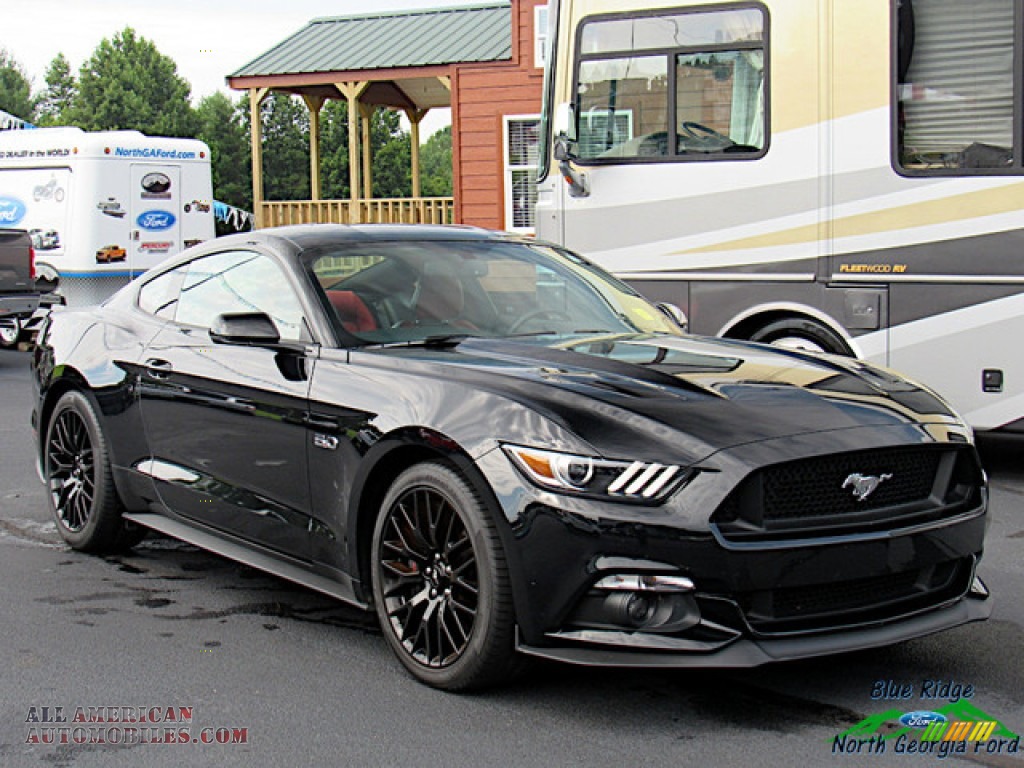 2017 Mustang GT Premium Coupe - Shadow Black / Red Line photo #7