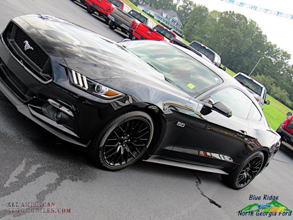2017 Mustang GT Premium Coupe - Shadow Black / Red Line photo #29