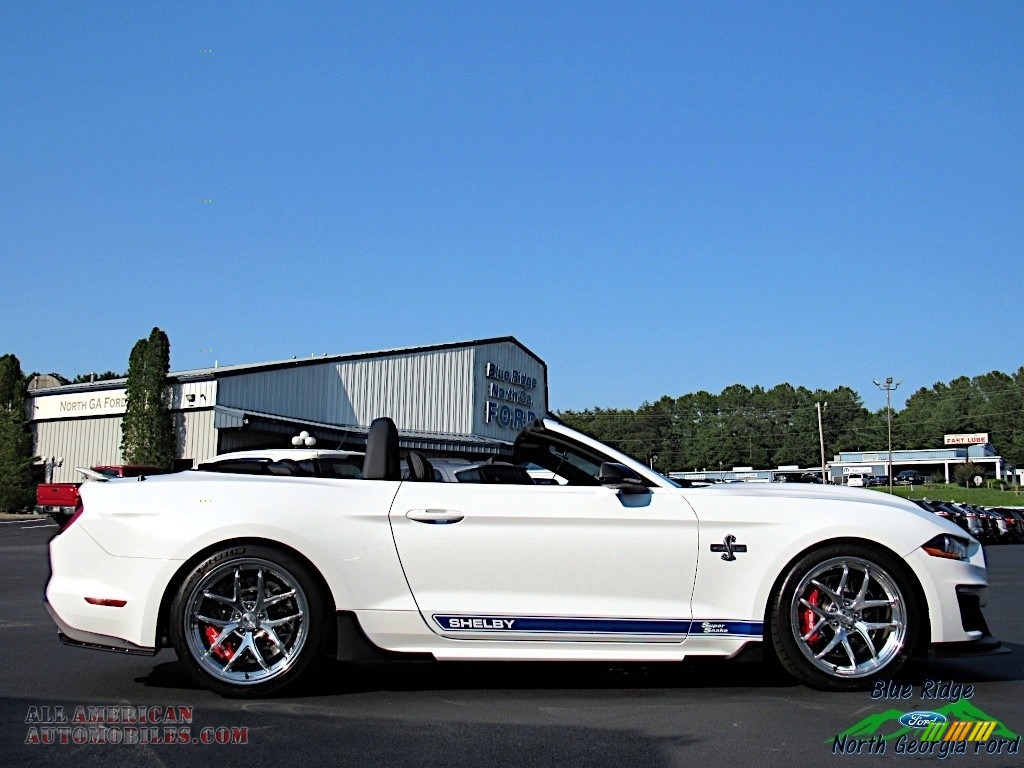 2019 Mustang Shelby Super Snake - Oxford White / Shelby Two-Tone Black/Gray photo #6