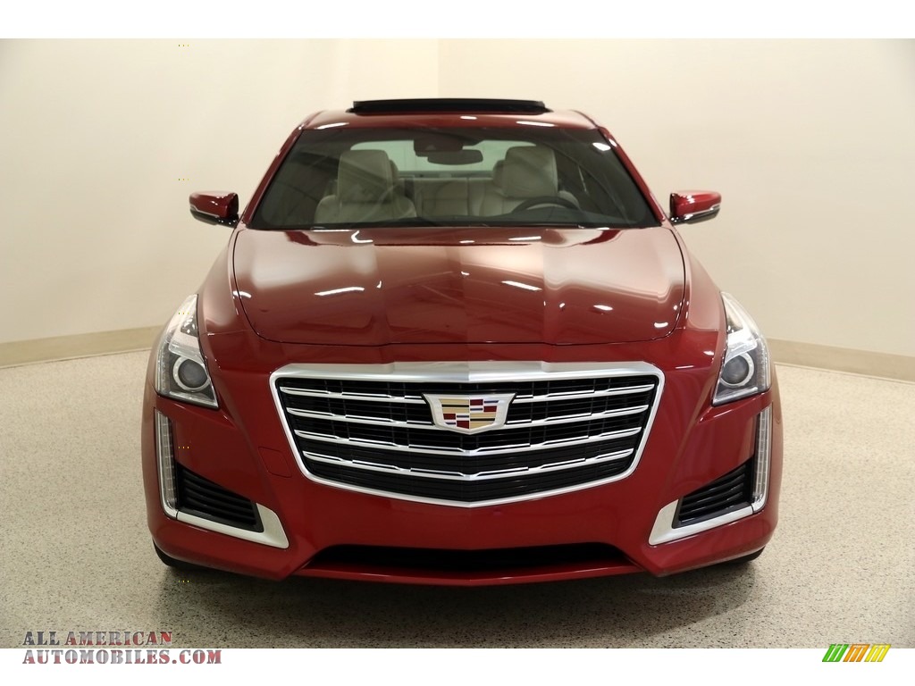 2019 CTS Luxury AWD - Red Obsession Tintcoat / Very Light Cashmere photo #2
