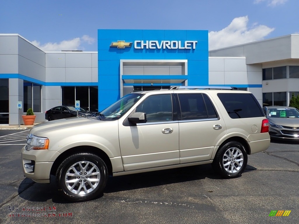 White Gold / Ebony Ford Expedition Limited 4x4