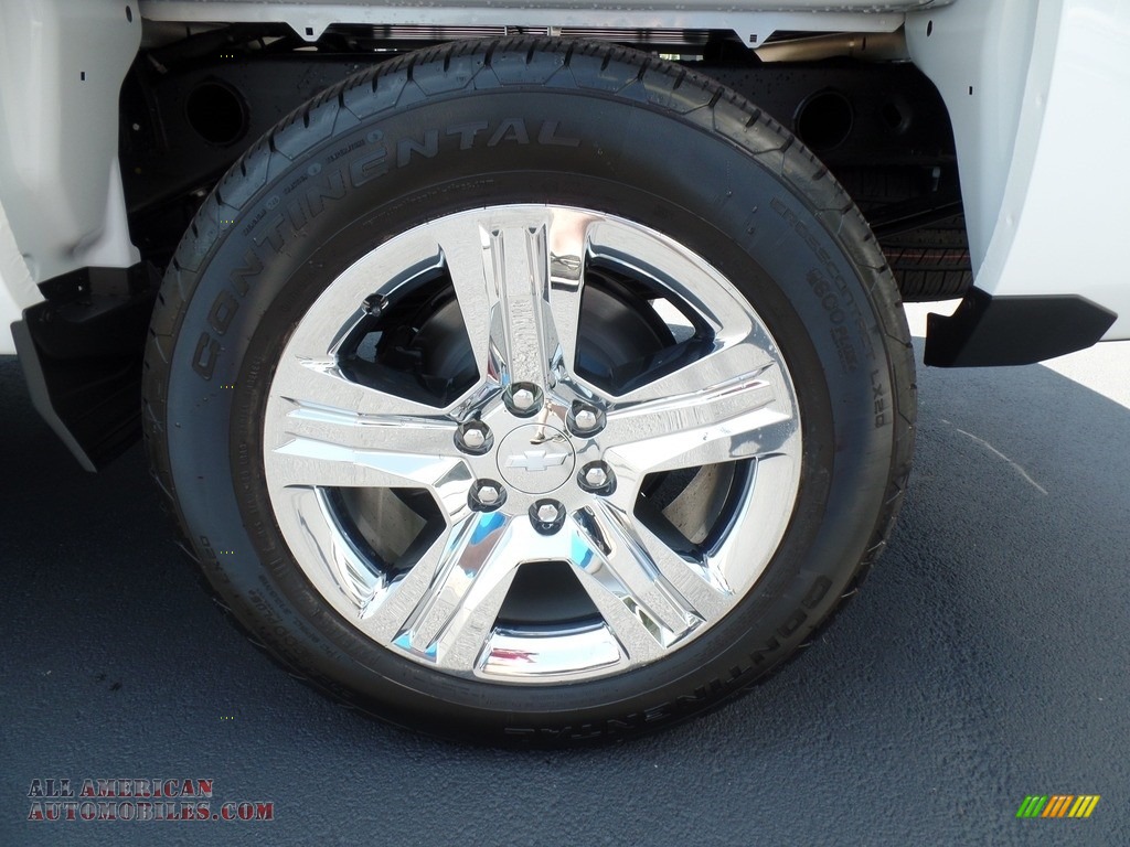 2019 Silverado LD Custom Double Cab 4x4 - Summit White / Dark Ash/Jet Black photo #12