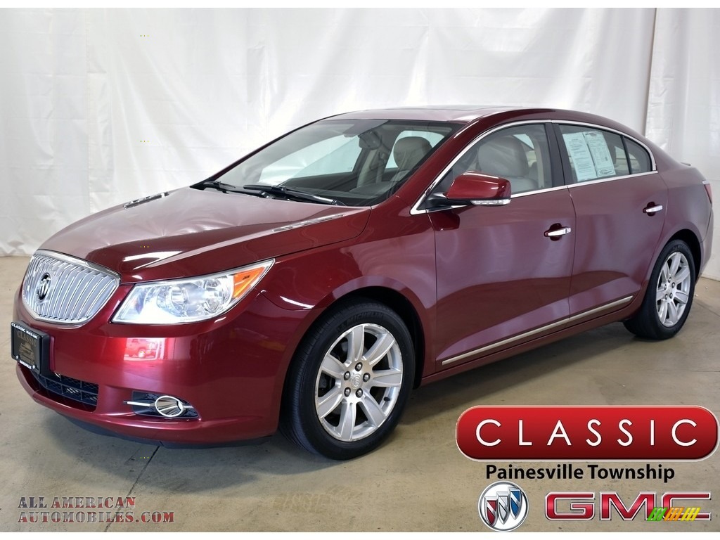 Red Jewel Tintcoat / Cocoa/Light Cashmere Buick LaCrosse CXL