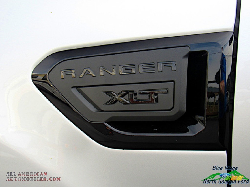 2019 Ranger XLT SuperCrew 4x4 - Ingot Silver Metallic / Ebony photo #35