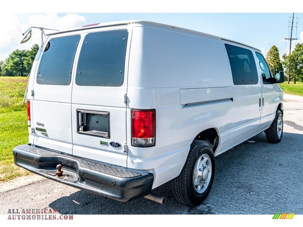 2014 E-Series Van E150 Cargo Van - Oxford White / Medium Flint photo #9