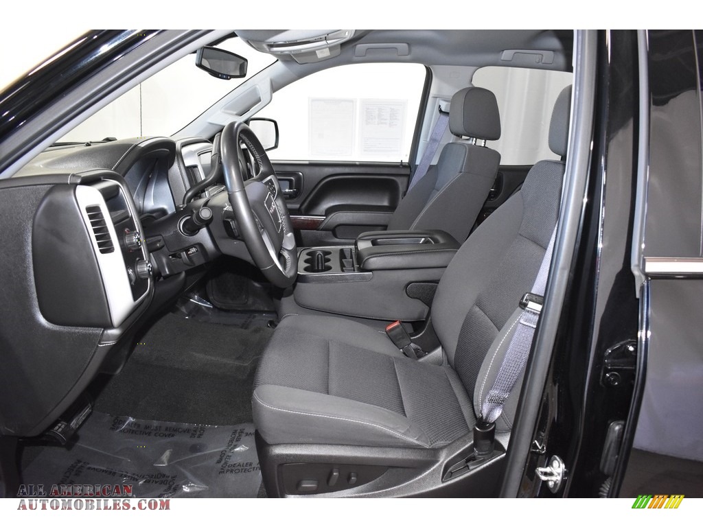 2016 Sierra 1500 SLE Double Cab 4WD - Onyx Black / Jet Black photo #7