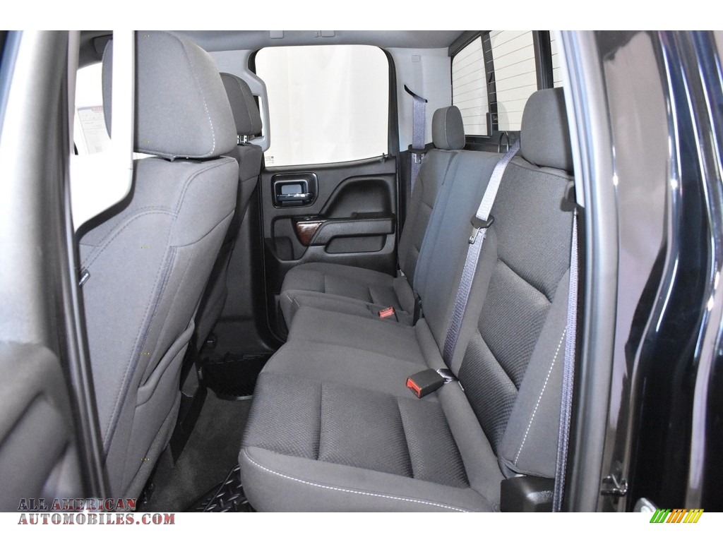 2016 Sierra 1500 SLE Double Cab 4WD - Onyx Black / Jet Black photo #8