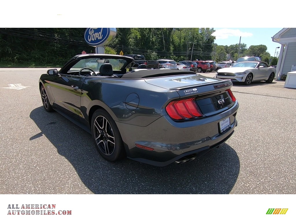2019 Mustang GT Premium Convertible - Magnetic / Ebony photo #5