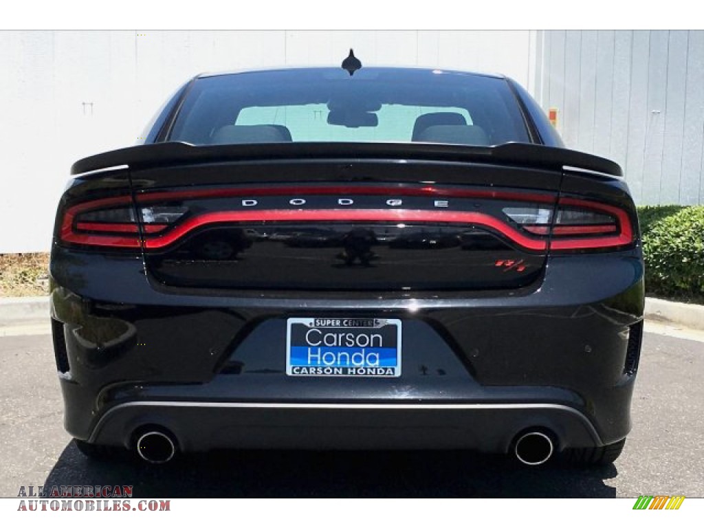 2018 Charger R/T Scat Pack - Pitch Black / Black photo #3