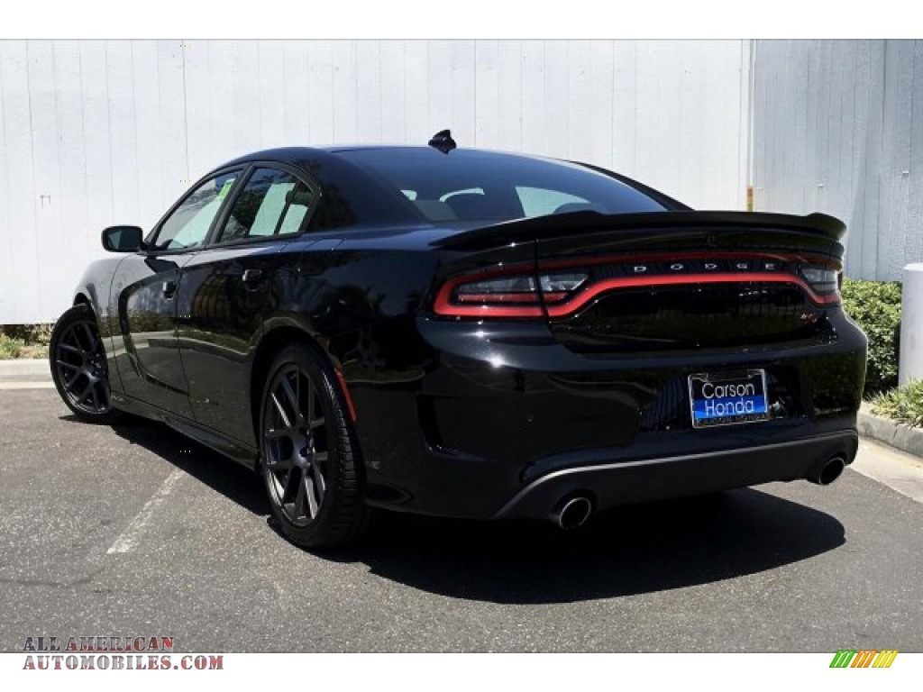 2018 Charger R/T Scat Pack - Pitch Black / Black photo #10