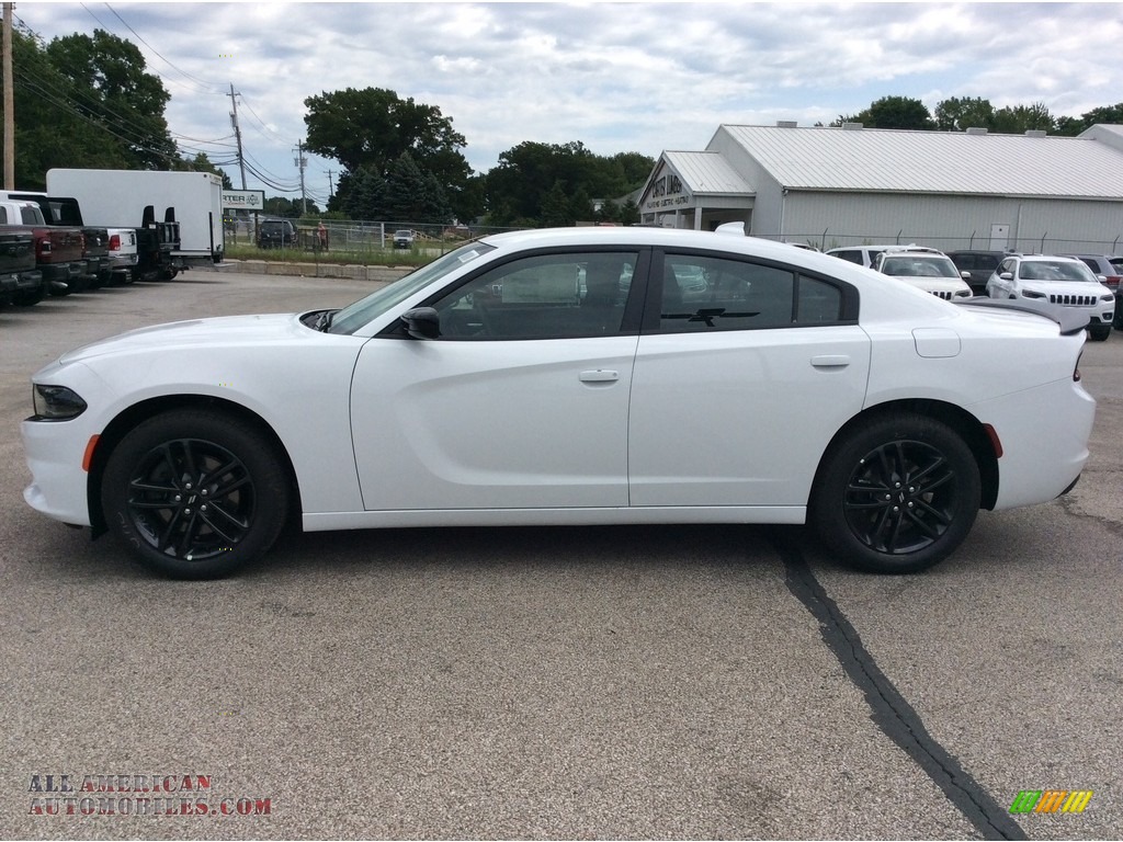 2019 Charger SXT AWD - White Knuckle / Black photo #6