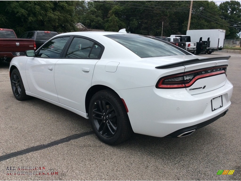 2019 Charger SXT AWD - White Knuckle / Black photo #7