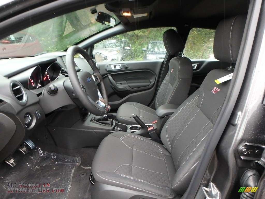2019 Fiesta ST Hatchback - Magnetic / Charcoal Black photo #13