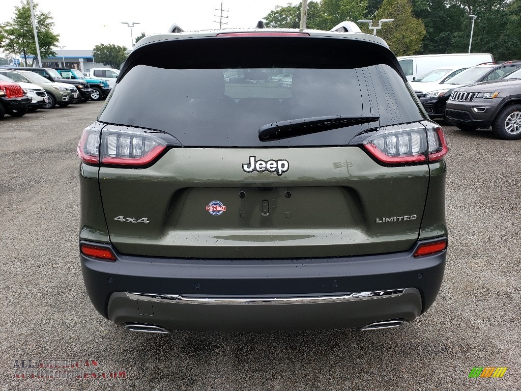 2019 Cherokee Limited 4x4 - Olive Green Pearl / Black photo #5
