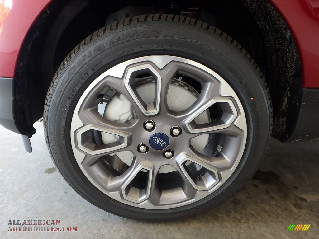 2019 EcoSport Titanium 4WD - Ruby Red Metallic / Ebony Black photo #6
