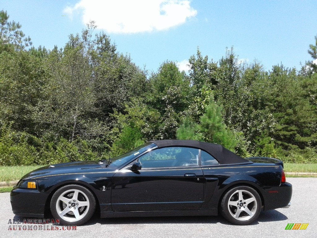 2003 Mustang Cobra Convertible - Black / Dark Charcoal/Medium Graphite photo #1