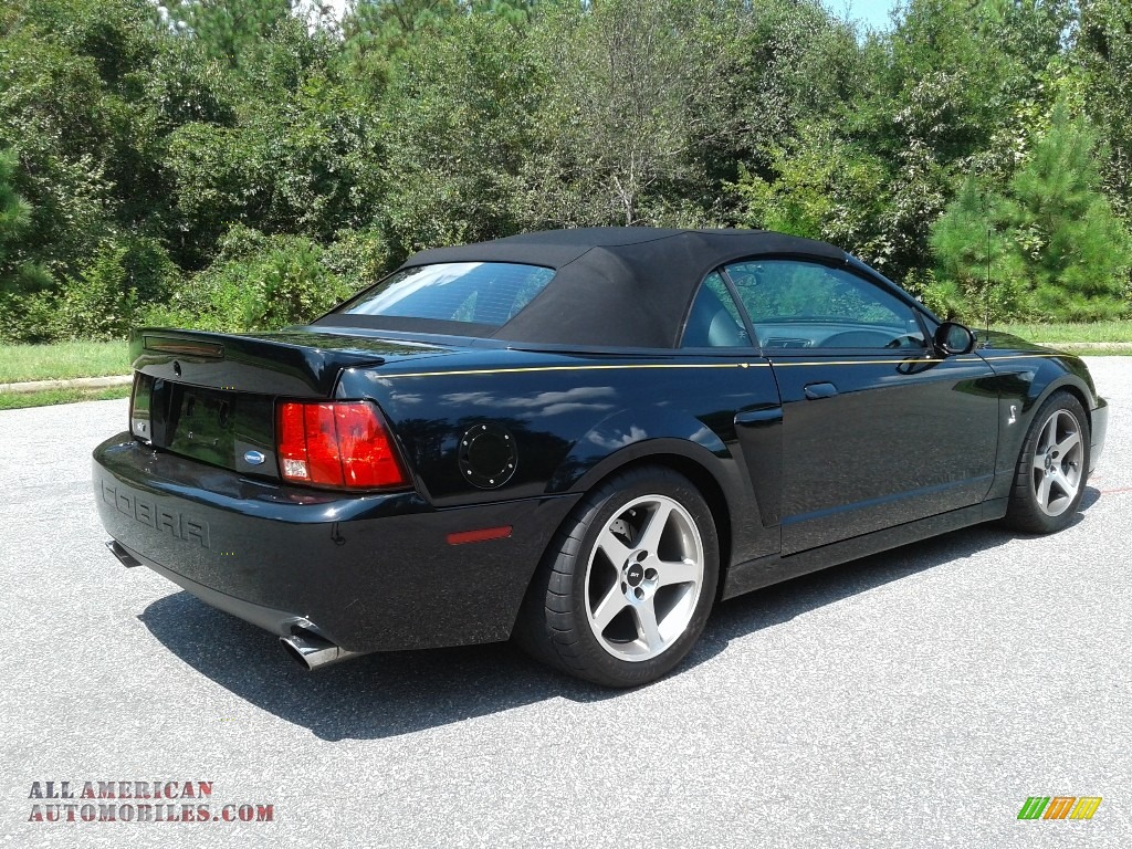 2003 Mustang Cobra Convertible - Black / Dark Charcoal/Medium Graphite photo #7