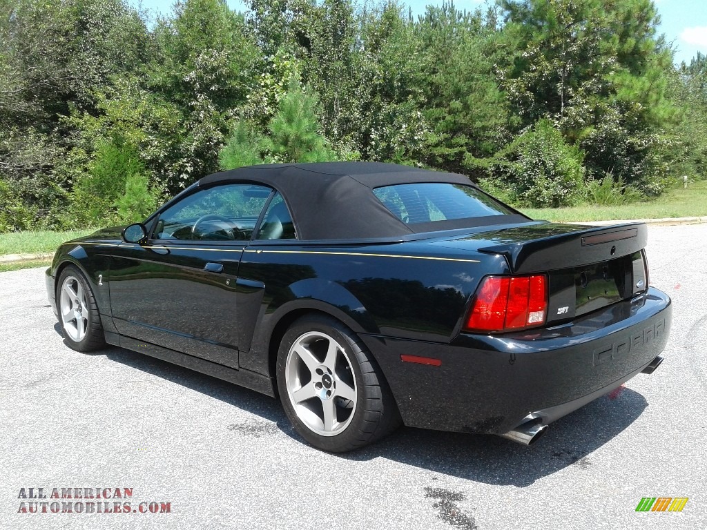 2003 Mustang Cobra Convertible - Black / Dark Charcoal/Medium Graphite photo #9