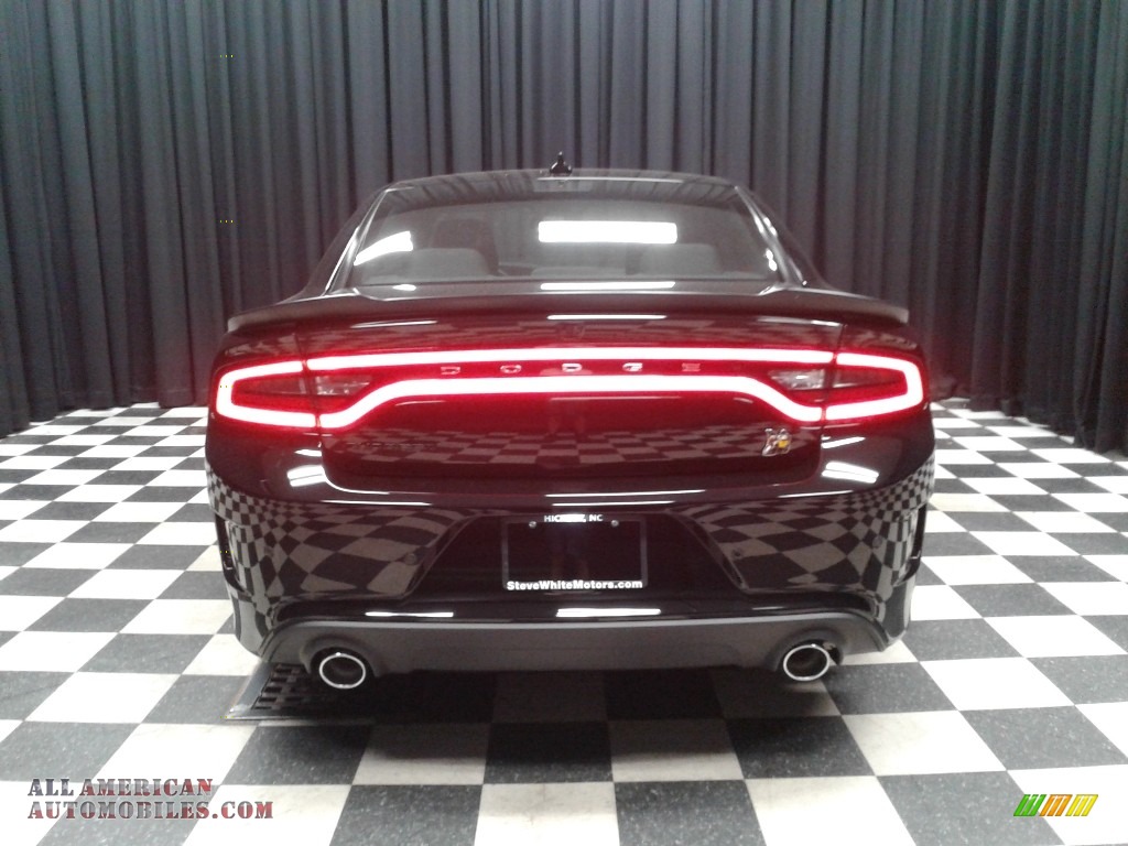 2019 Charger R/T Scat Pack - Pitch Black / Black photo #7