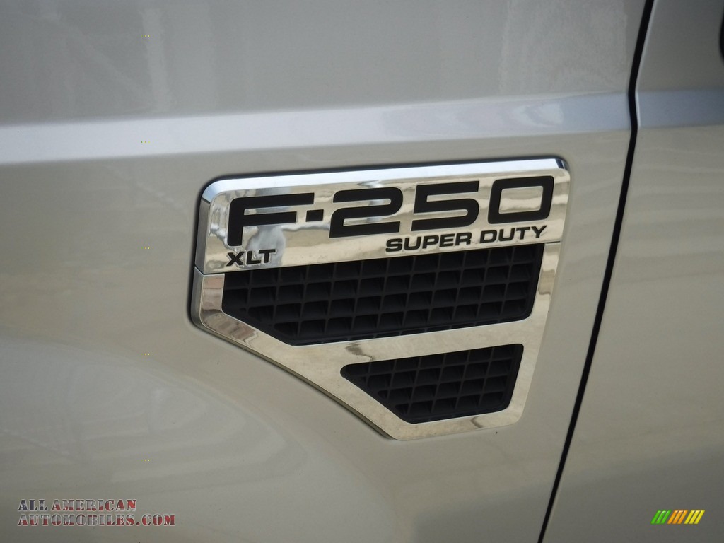 2010 F250 Super Duty XLT SuperCab 4x4 - Ingot Silver Metallic / Medium Stone photo #5