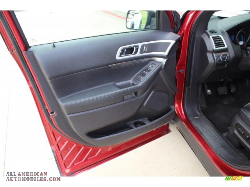2015 Explorer XLT 4WD - Ruby Red / Charcoal Black photo #12
