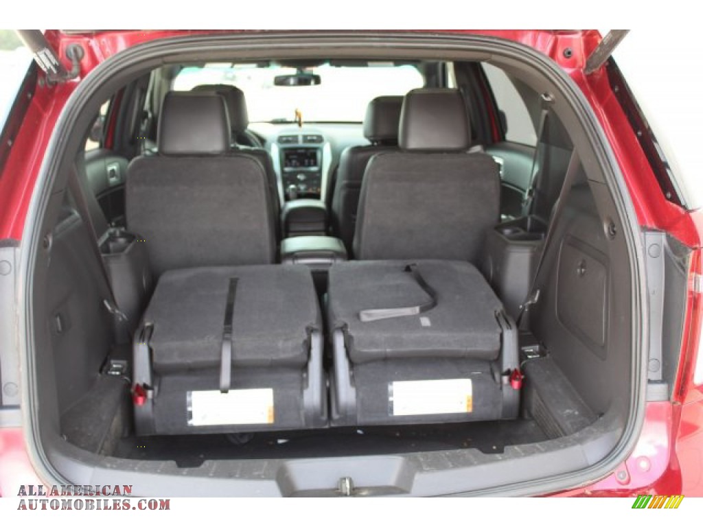 2015 Explorer XLT 4WD - Ruby Red / Charcoal Black photo #25