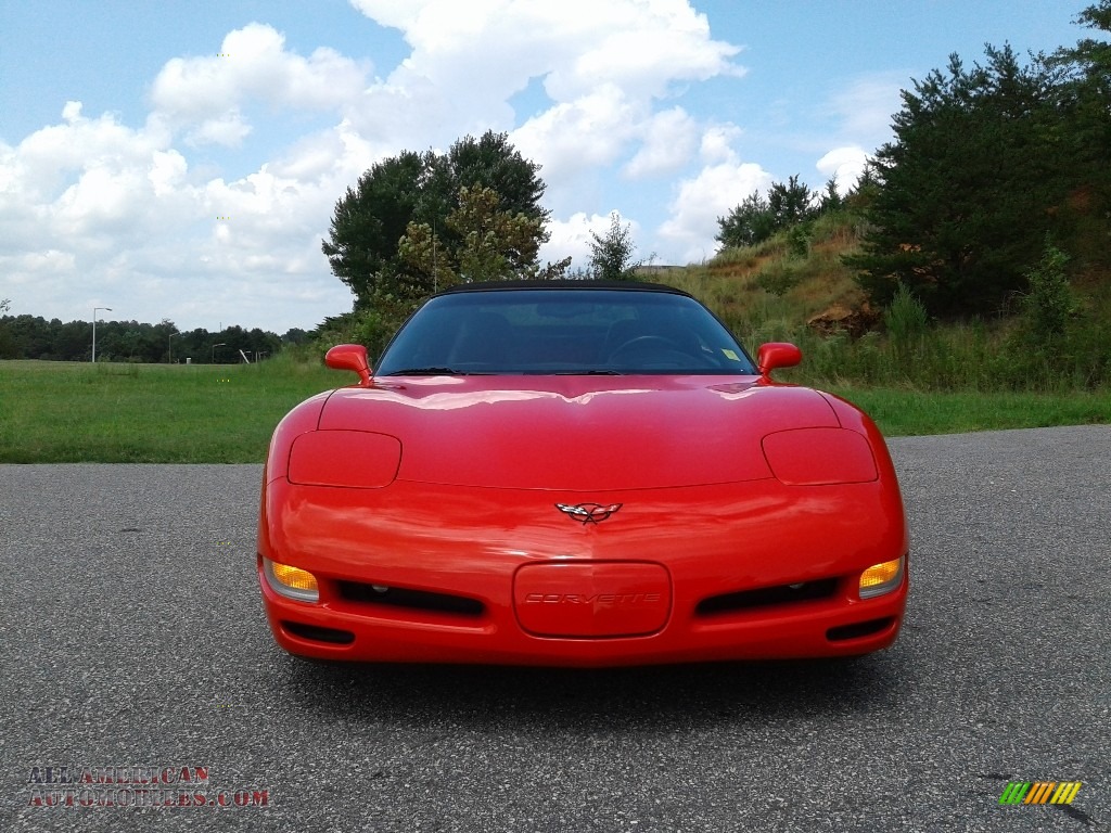 2004 Corvette Convertible - Torch Red / Black photo #4