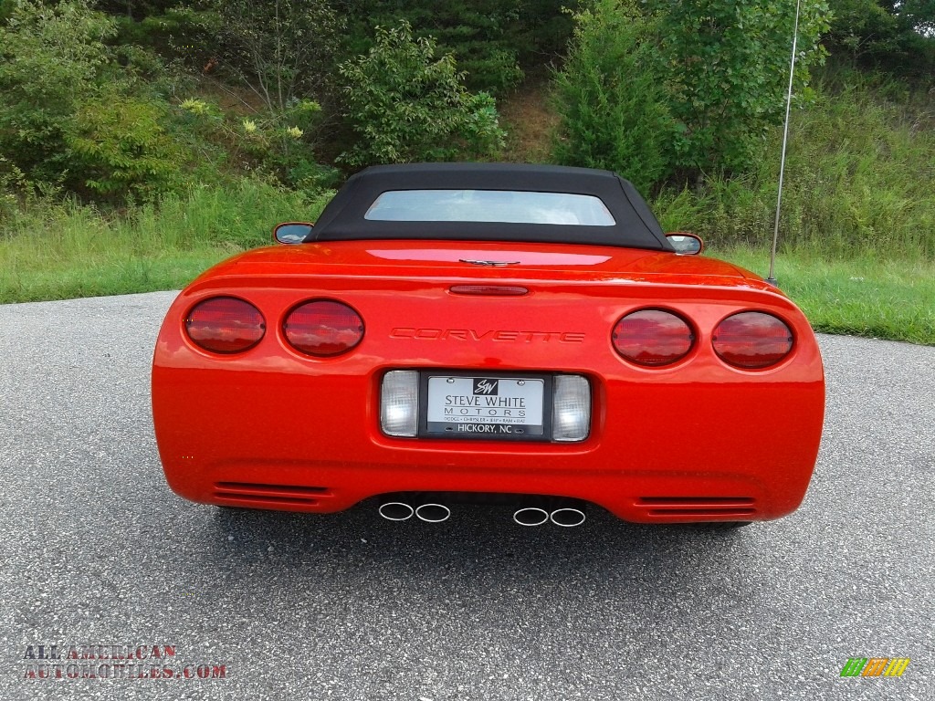 2004 Corvette Convertible - Torch Red / Black photo #8